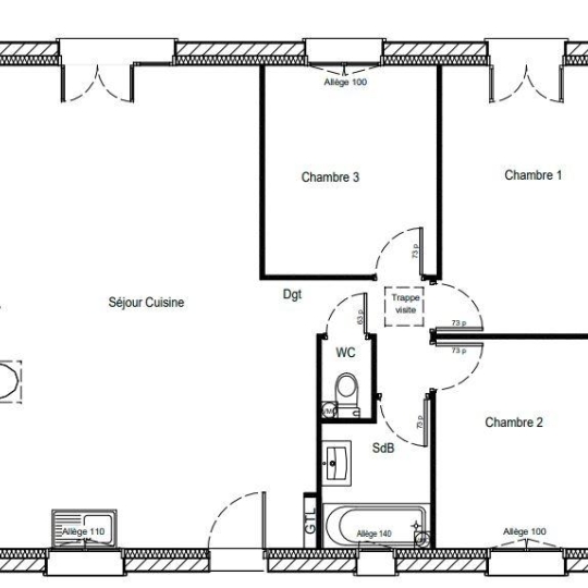  ICI-TERRAINS : House | SAINT-ANDRE-D'OLERARGUES (30330) | 80 m2 | 229 700 € 