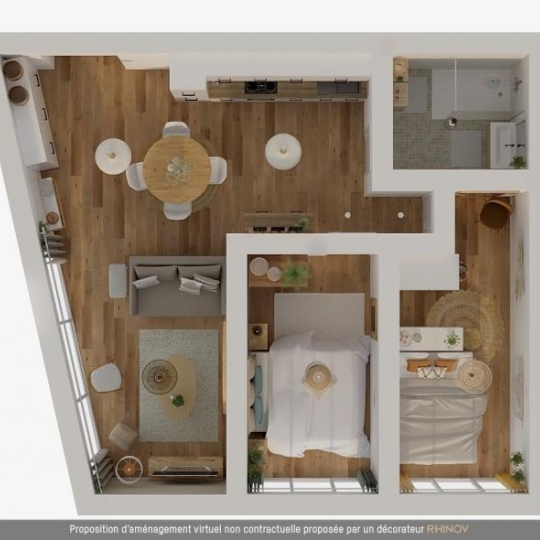  ICI-TERRAINS : Appartement | GRENOBLE (38000) | 60 m2 | 99 900 € 