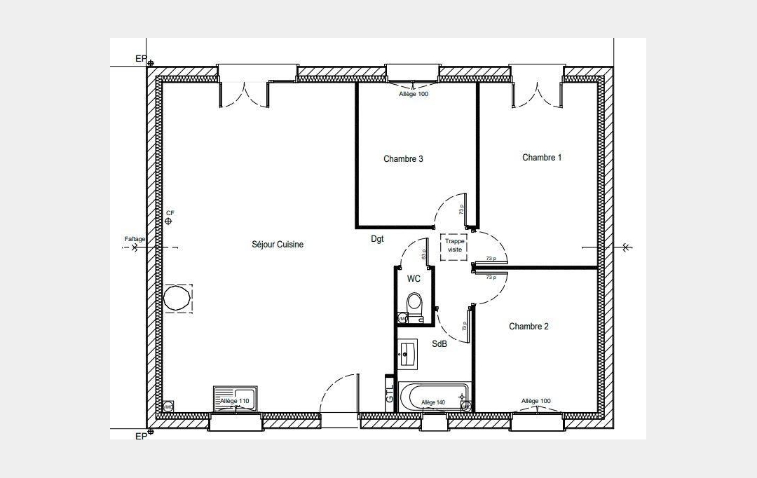ICI-TERRAINS : Maison / Villa | SAINT-ANDRE-D'OLERARGUES (30330) | 80 m2 | 209 700 € 