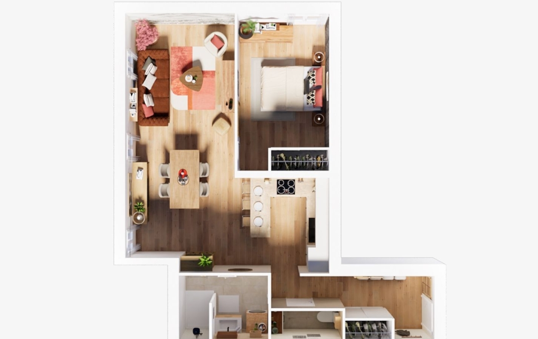 ICI-TERRAINS : Appartement | BORDEAUX (33000) | 58 m2 | 47 500 € 